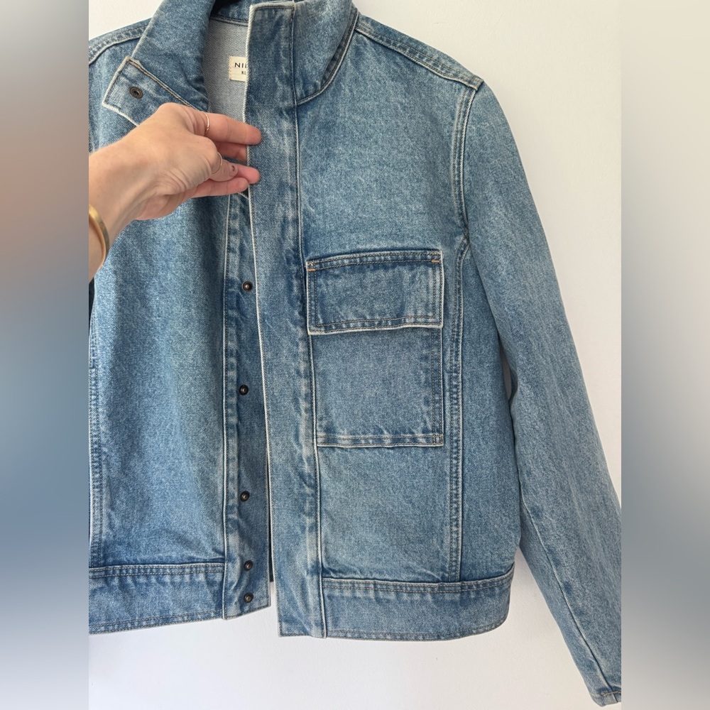 Nili Lotan Marilou Denim Jacket—size Small - Picture 9 of 9